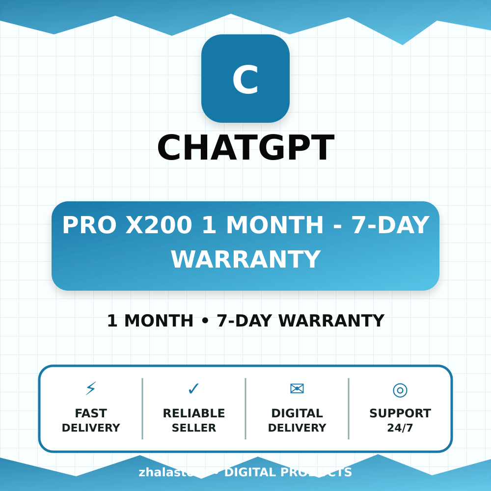 ChatGPT Pro X200 1 month - 7-day warranty photo 1