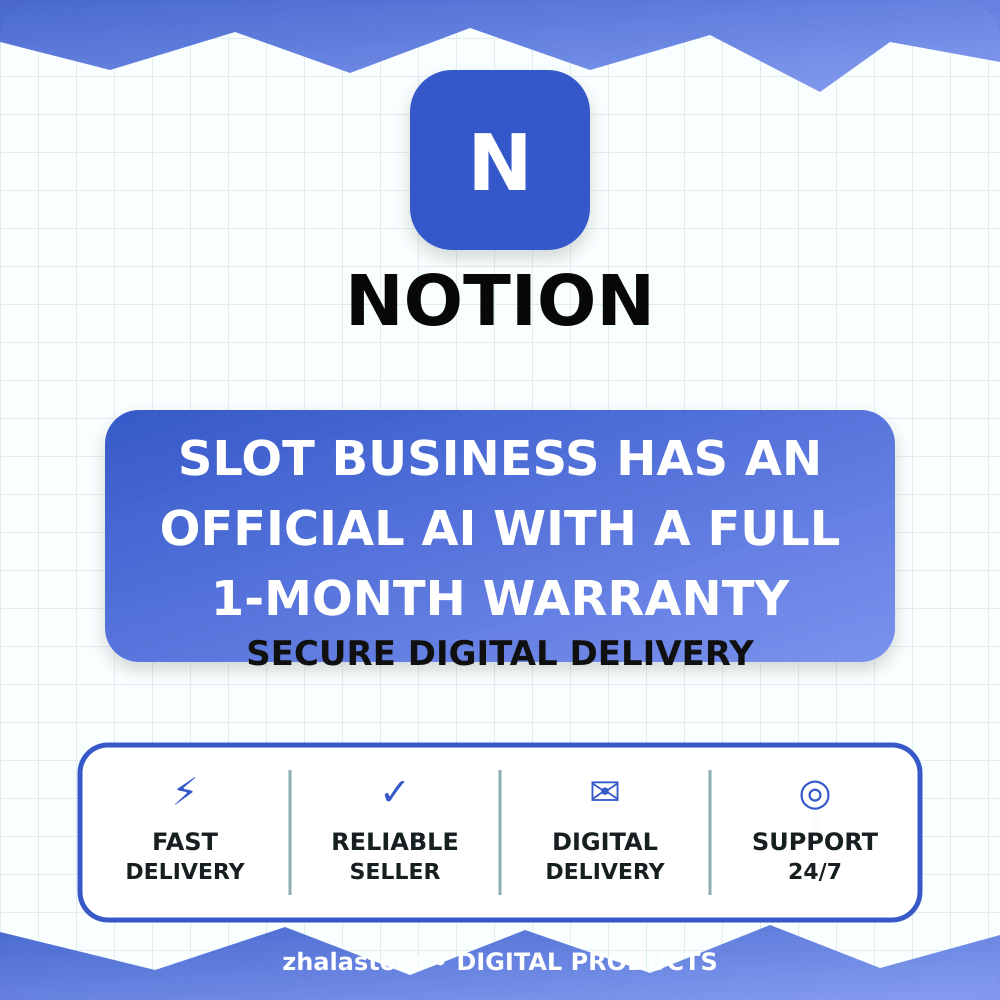 Slot Notion Business has an official AI with a full 1-month warranty photo 1