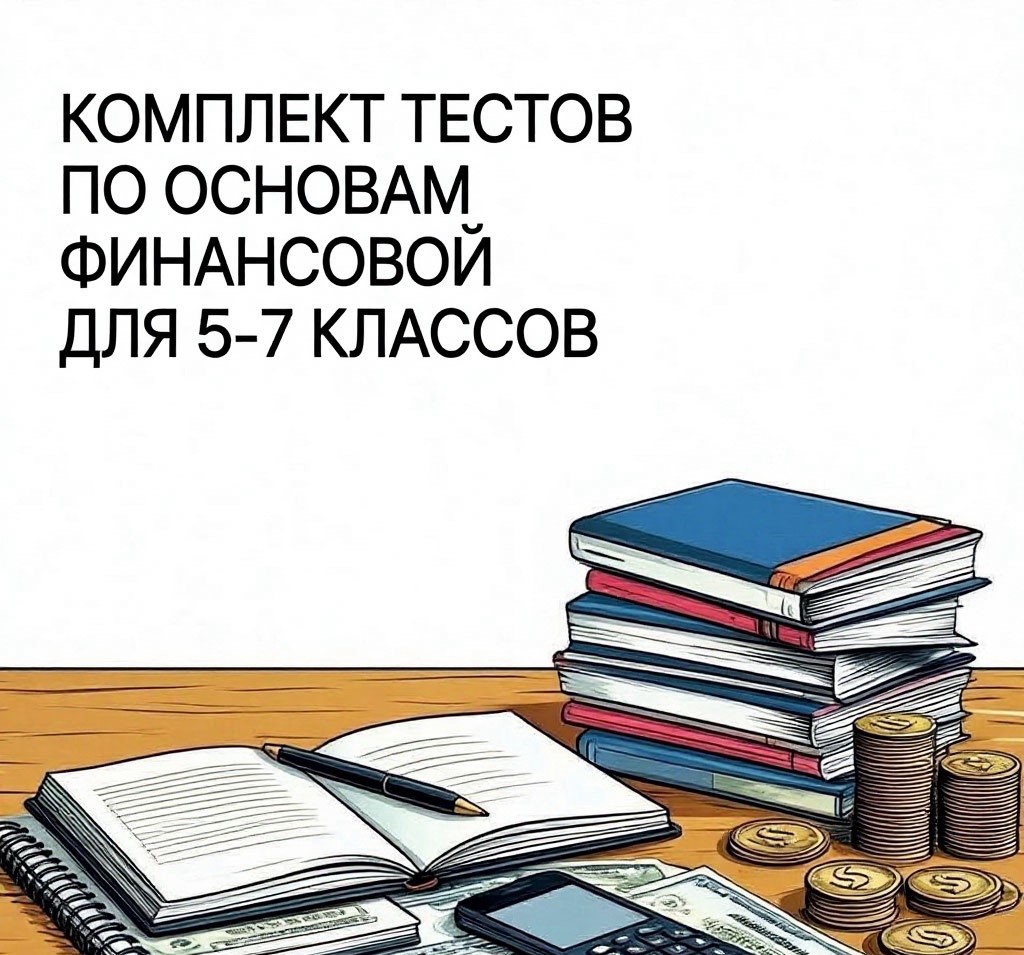 Основы финансовой грамотности 5-7 класс (комплект тестов) фото 1