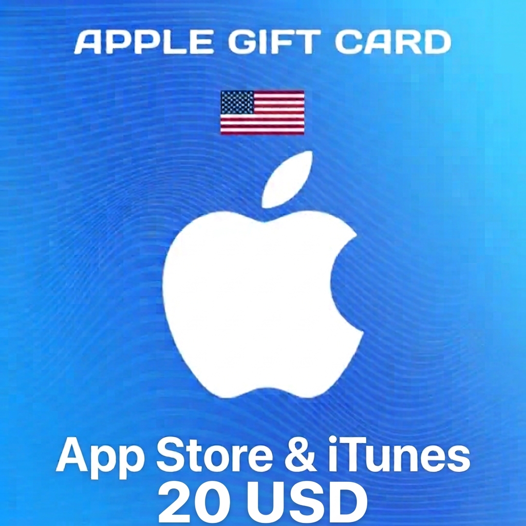 Подарочная карта Apple iTunes App Store США (USD) 20 $ фото 1