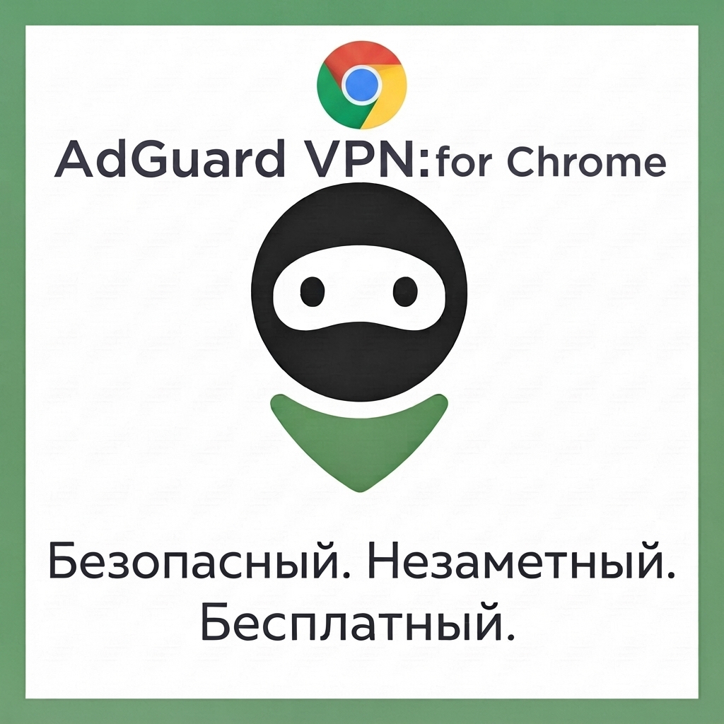 AdGuard VPN for Chrome. Secure. Stealthy. Free. photo 1
