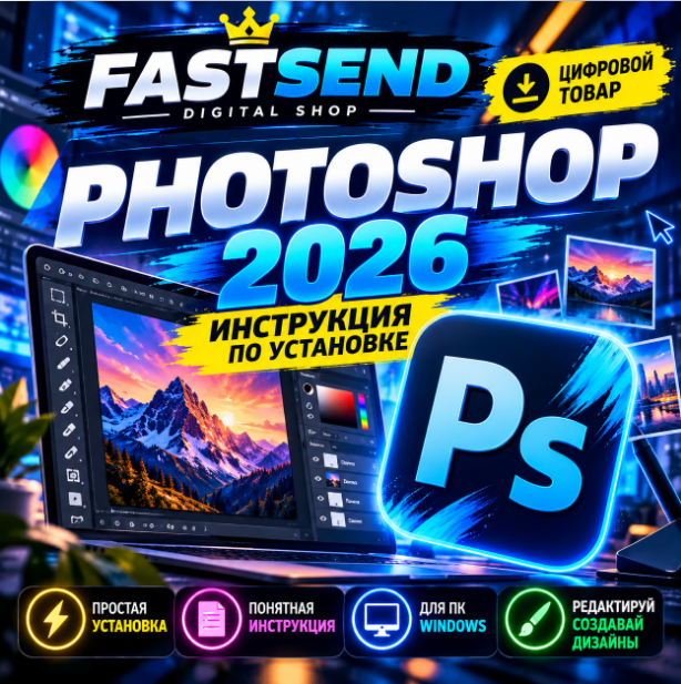 Adobe Photoshop 2026 | Installation Guide | FASTSEND photo 1