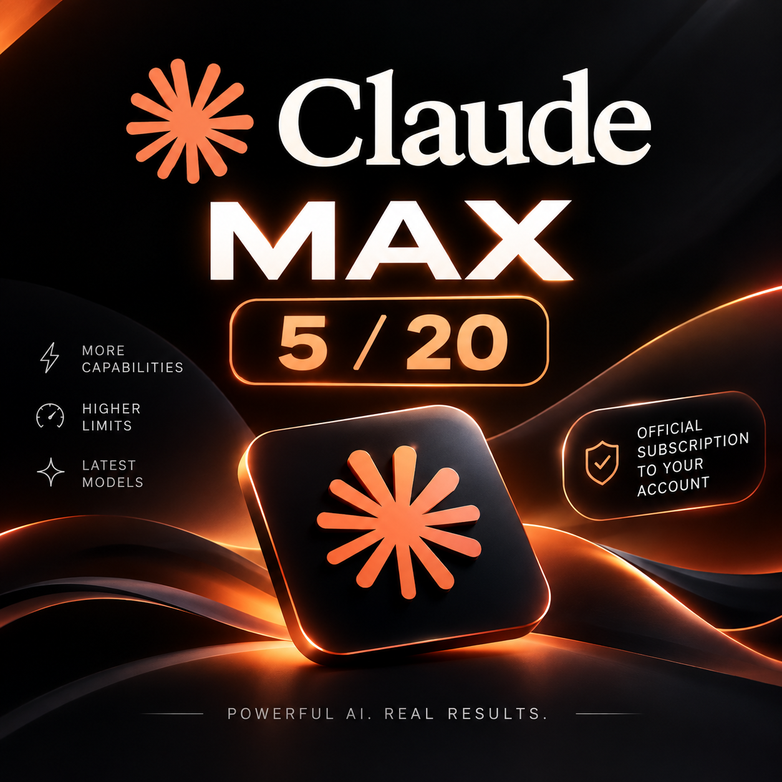CLAUDE MAX 5X/20X | 1 - MONTH | RANDOM EMAIL | FULL WARRANTY | AUTO DELIVERY photo 1