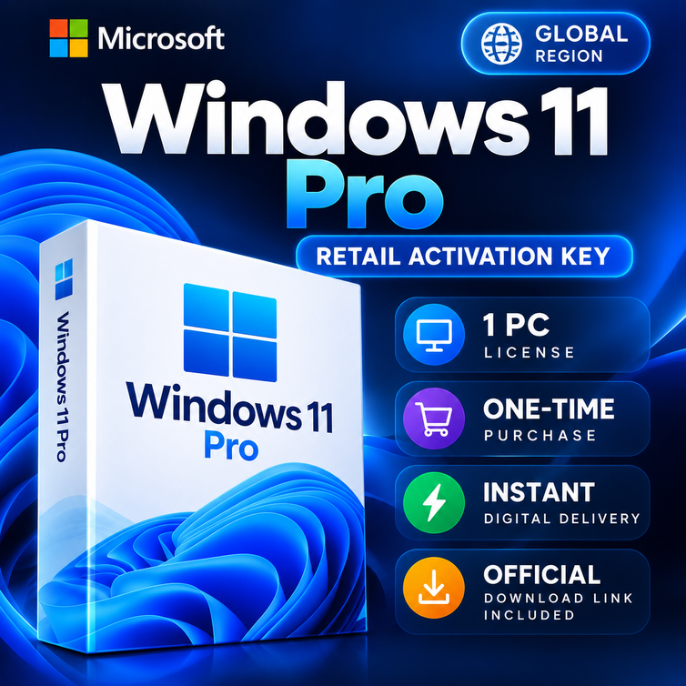 Windows 11 Pro Retail Key Global | Лицензия на 1 ПК | Ключ активации фото 1