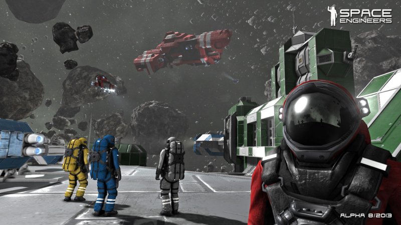 Space Engineers (Steam region free; ROW account)