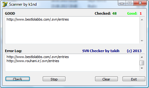 SVN Scanner