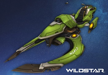 Wildstar - Green Bandit Carver Mount Key (маунт, ключ)