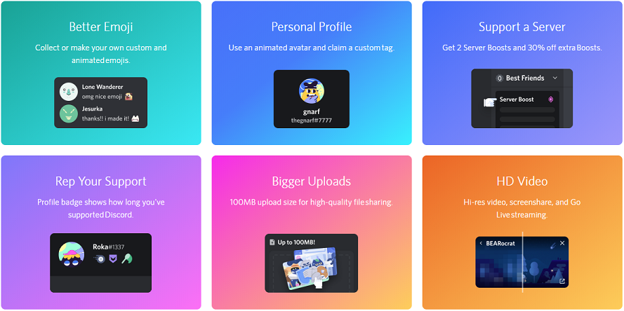 Discord Nitro 3 Months 2 Boosts Global