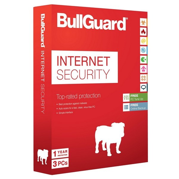 Bullguard Internet Security 1 ГОД/3 ПК