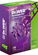 Антивирус Dr.Web Pro. 180 дней / 1 ПК (2 в 1)
