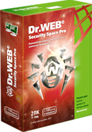 Dr.Web Security Space Pro. 1 год / 1 ПК (2 в 1)
