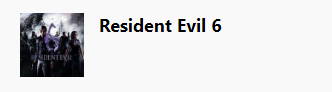 Resident Evil 6 Xbox One key 🔑