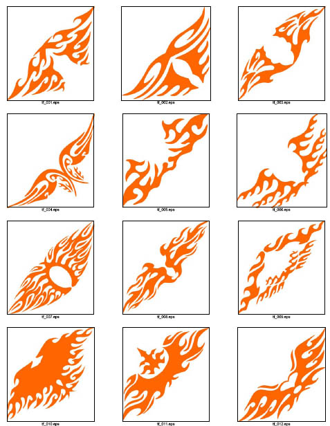 Tribal Flames