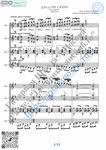 Gallito Canto (Sheet music for 4 guitars)