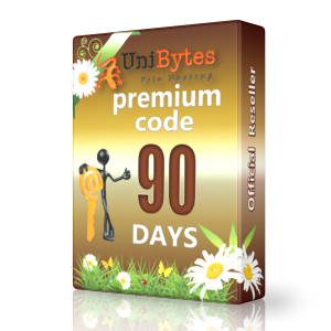 Unibytes premium code 90 дней off reseller скидка15%