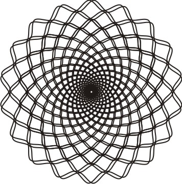 Печать с защитной сеткой в векторе. CorelDraw