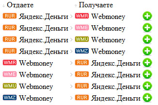 Assistant exchanger Yandex - Webmoney