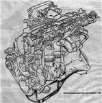 Руководство двигатель В3, В5, В6, Mazda-323, 85-89 г.в