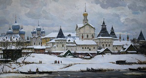 Ростов. Первый снег.