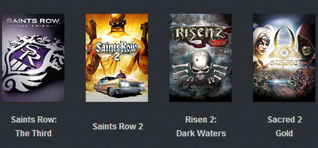 Saints Row 2+ Saints Row The Third + Risen 2 + Sacred 2