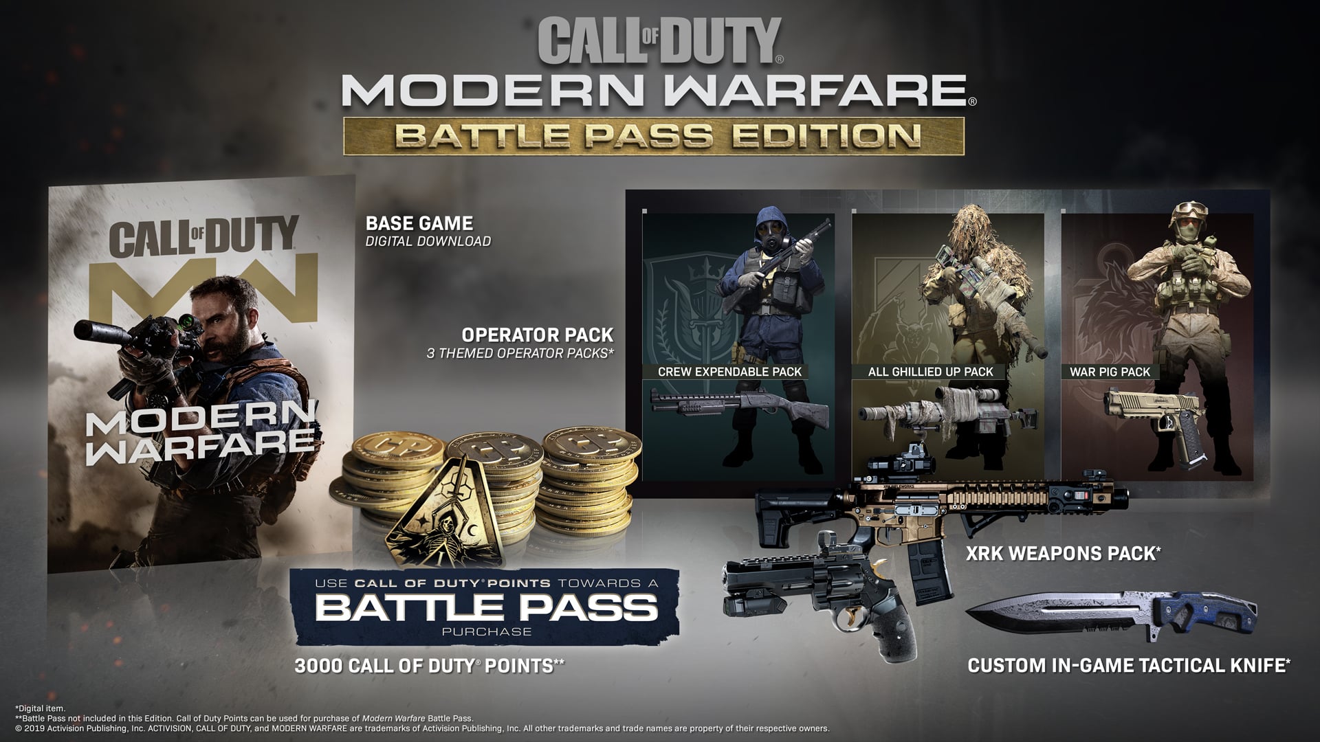 Call Of Duty MW2019 Battle Pass Edition ключ Battle.net
