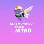 Discord Nitro: 3 Months+2 Boosts💳GLOBAL💳0% CARD FEES