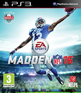 PS3 Madden NFL 16 Standard Edition