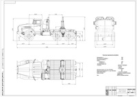 Чертеж Автомобиль УРАЛ - 43204