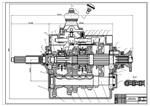 Чертеж коробки передач автомобиля ЗИЛ-130