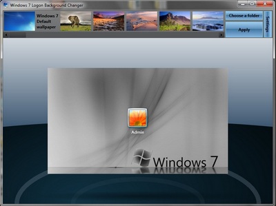 Windows 7 Logon Background Changer 1.3.4