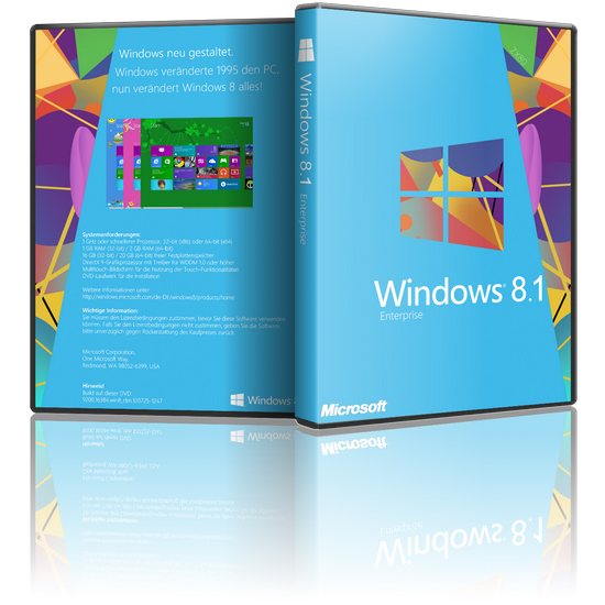 Windows 8.1 Enterprise, Enterprise N, Pro VL, and Pro N