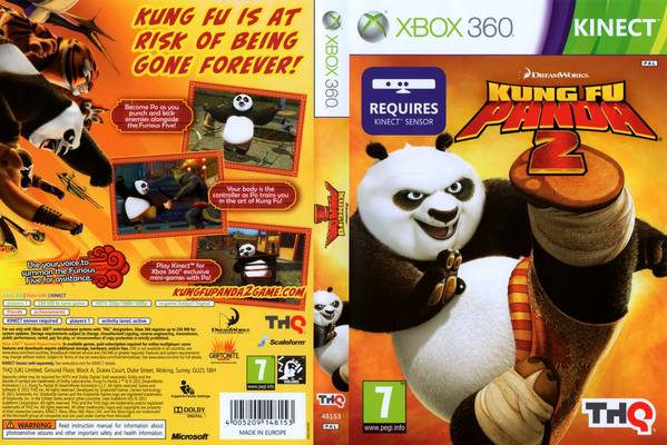 kung fu panda 2 kinect xbox 360