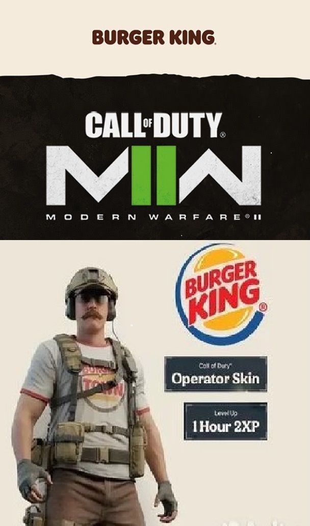 Buy Burger Town Operator Skin 🗝️ 1h 2XP Boost 🗝 COD MW II cheap, choose from different sellers