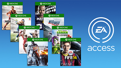 games on ea access xbox one