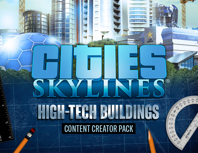 Купить Cities Skylines - Content Creator: High-Tech Buildings И.