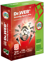 DR.WEB SECURITY SPACE 10  2ГОДА1ПК(+150ДН.ПРОДЛ) +BONUS