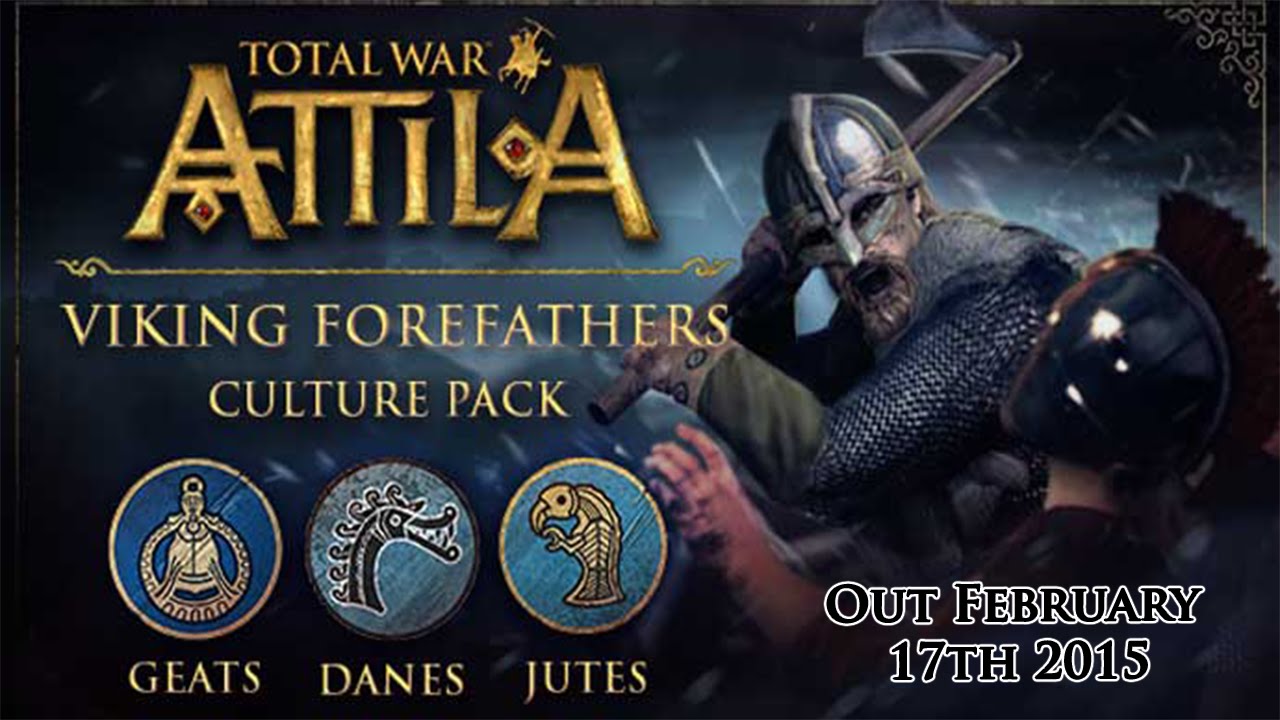 TOTAL WAR: ATTILA DLC VIKING FOREFATHERS REG FREE MULTI