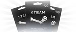 STEAM WALLET GIFT CARD 20.4$ НЕ GLOBAL БЕЗ RU-US-TL-AR - irongamers.ru