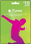 iTunes GIFT CARD 10$ USA