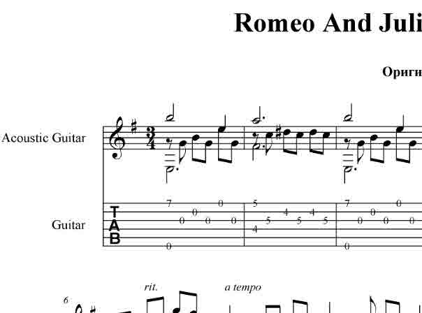 A Time For Us (Romeo & Juliet) pdf+gp6