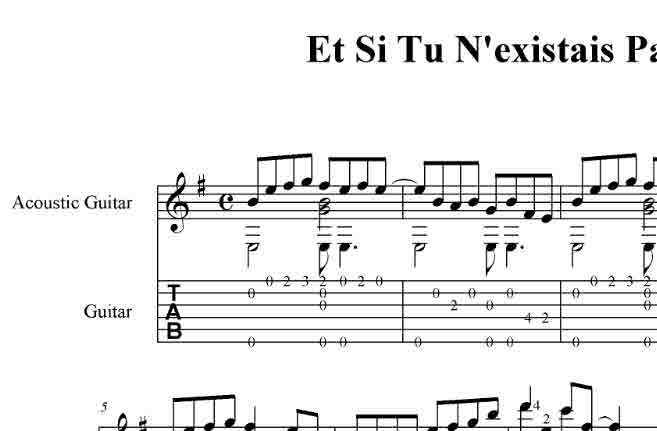 Et Si Tu N´existais Pas, pdf+gp6
