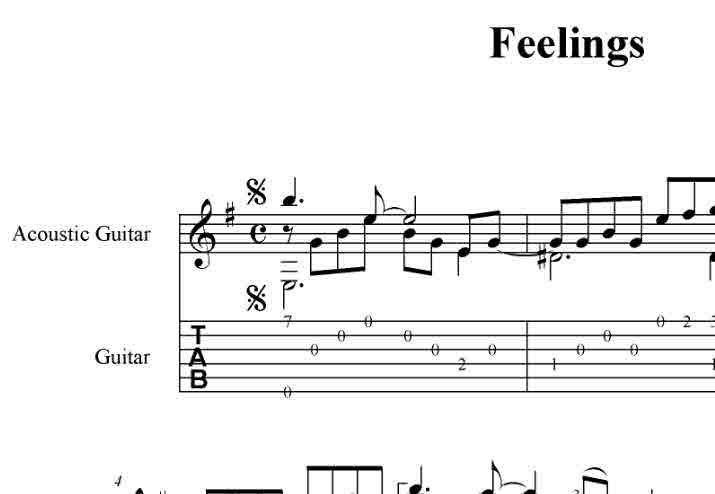 Feelings (Morris Albert)  pdf+gp6