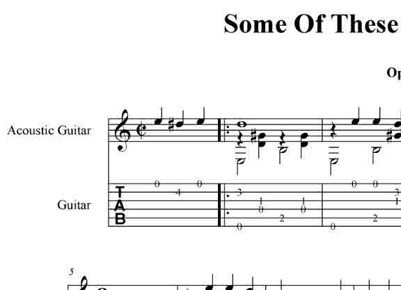 Some Of These Days (Shelton Brooks) pdf+gp6