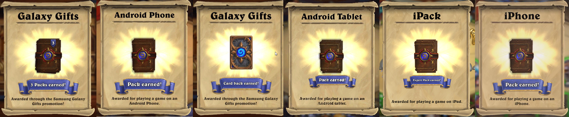 4* HEARTHSTONE EXPERT PACK + рубашка Galaxy Gifts нет