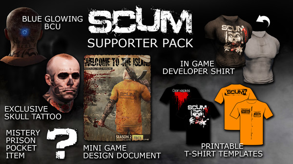 SCUM Supporter Pack (Steam | RU+DLC)