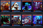 DOTA 2  - Set of 8 cards - irongamers.ru