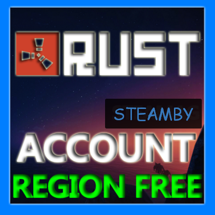 Rust UNLIMITED account +EMAIL 12 Year Badge Region Free