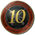 🥇7 digits 2004y First email 10 year veteran CS GO Coin