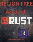 Rust Аккаунт +EMAIL 14 ЛЕТ 8LVL НЕ ЛИМИТНЫЙ Region Free