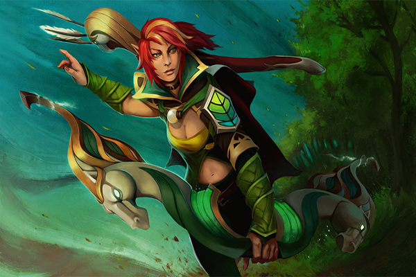 Dota 2 - Aria of the Wild Wind [Windranger]